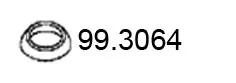 уплътнителен пръстен, изпуск. тръба ASSO                