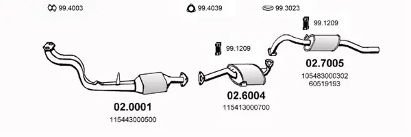 Изпускателна система ASSO                