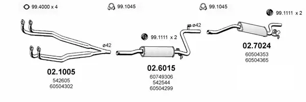 Изпускателна система ASSO                