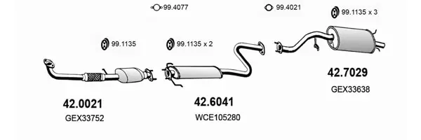 Изпускателна система ASSO                