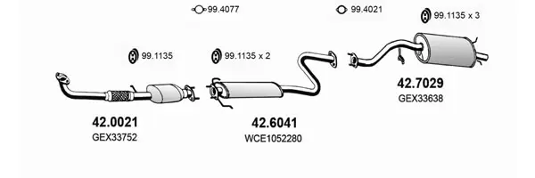 Изпускателна система ASSO                