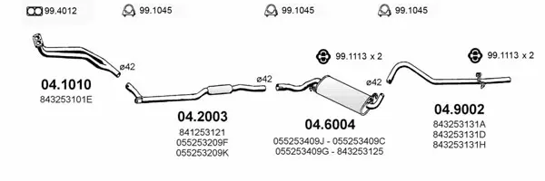 Изпускателна система ASSO                