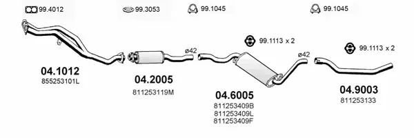 Изпускателна система ASSO                