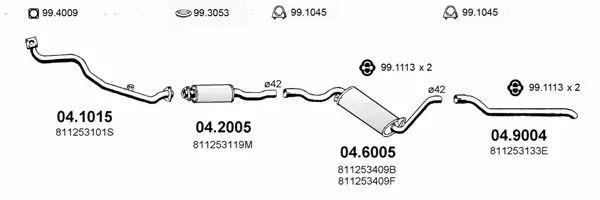 Изпускателна система ASSO                