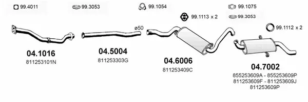 Изпускателна система ASSO                