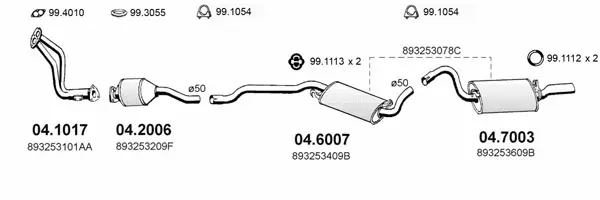 Изпускателна система ASSO                