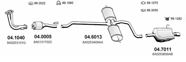 Изпускателна система ASSO                