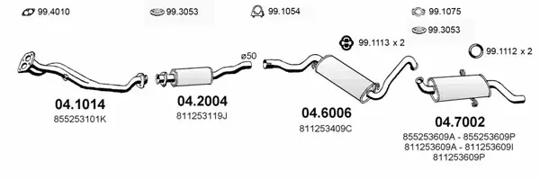 Изпускателна система ASSO                