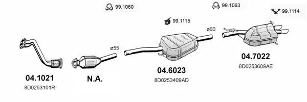 Изпускателна система ASSO                