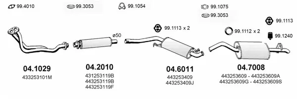 Изпускателна система ASSO                