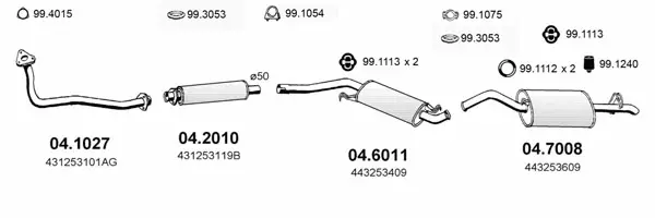 Изпускателна система ASSO                