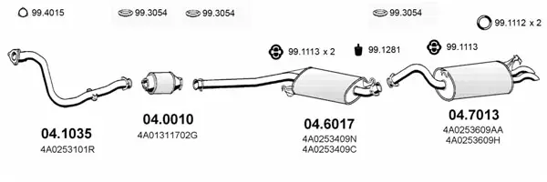 Изпускателна система ASSO                