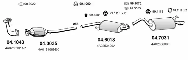 Изпускателна система ASSO                