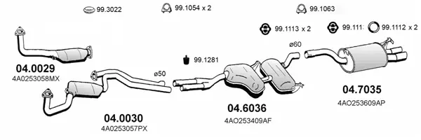 Изпускателна система ASSO                