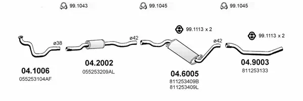 Изпускателна система ASSO                