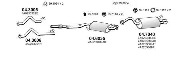 Изпускателна система ASSO                