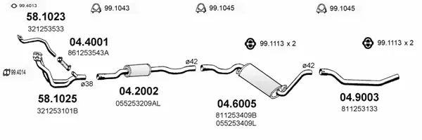 Изпускателна система ASSO                