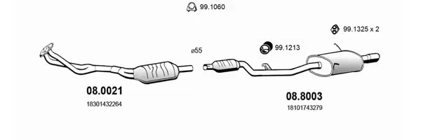 Изпускателна система ASSO                