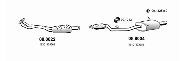 Изпускателна система ASSO                
