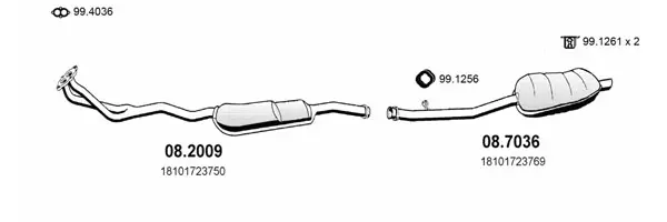 Изпускателна система ASSO                