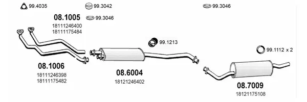 Изпускателна система ASSO                