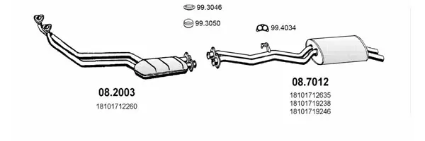 Изпускателна система ASSO                