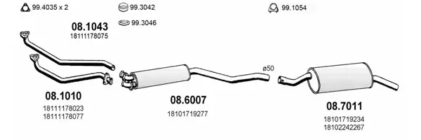 Изпускателна система ASSO                