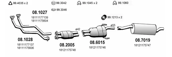 Изпускателна система ASSO                