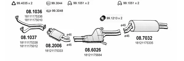 Изпускателна система ASSO                