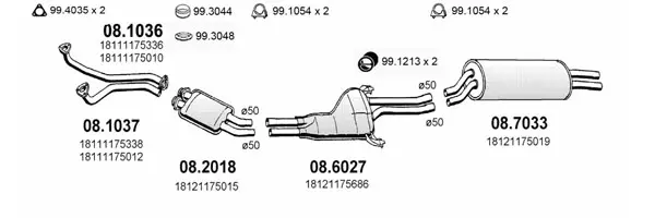 Изпускателна система ASSO                