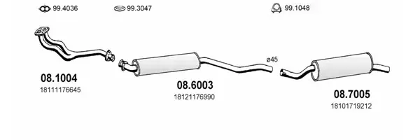 Изпускателна система ASSO                