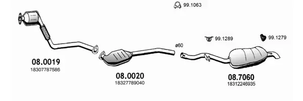 Изпускателна система ASSO                