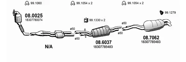Изпускателна система ASSO                