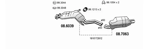 Изпускателна система ASSO                