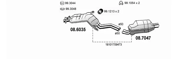 Изпускателна система ASSO                