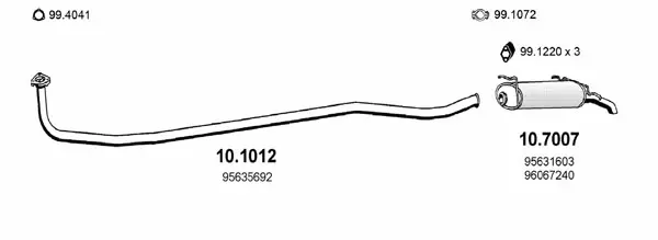 Изпускателна система ASSO                