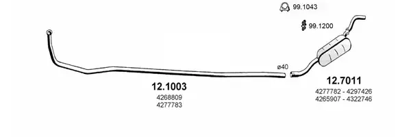Изпускателна система ASSO                
