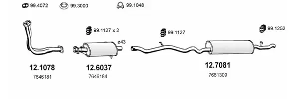 Изпускателна система ASSO                
