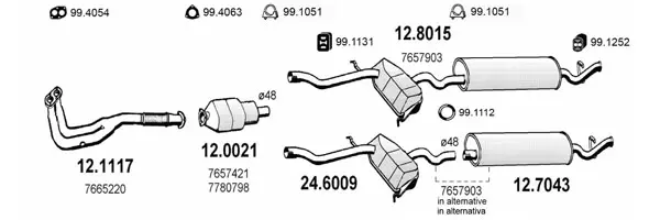 Изпускателна система ASSO                