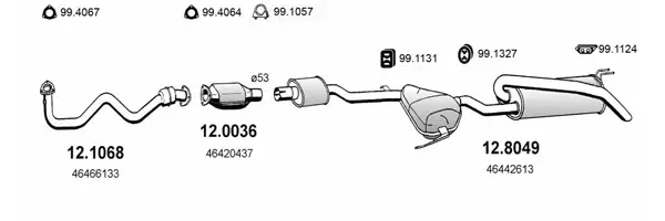 Изпускателна система ASSO                