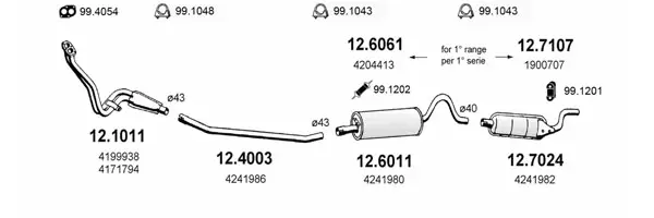 Изпускателна система ASSO                