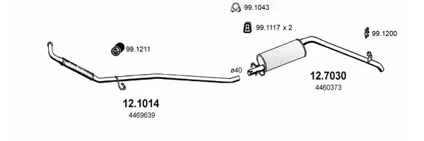 Изпускателна система ASSO                