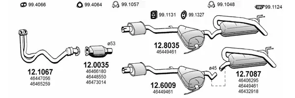 Изпускателна система ASSO                