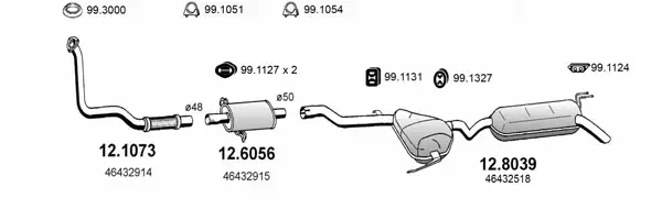 Изпускателна система ASSO                