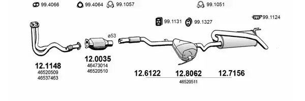 Изпускателна система ASSO                