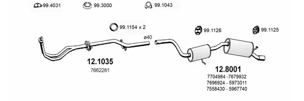 Изпускателна система ASSO                
