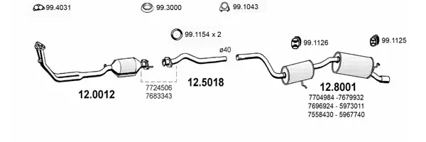 Изпускателна система ASSO                