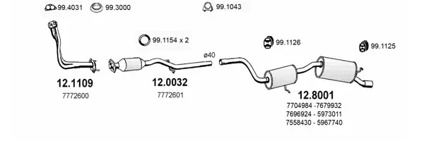 Изпускателна система ASSO                