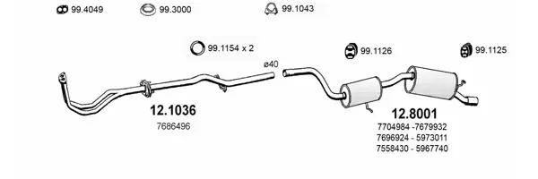Изпускателна система ASSO                