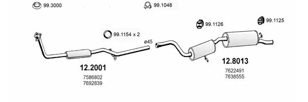 Изпускателна система ASSO                